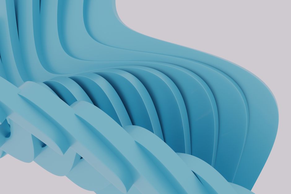 Duurzame bank gemaakt met 3D-printtechnologie.