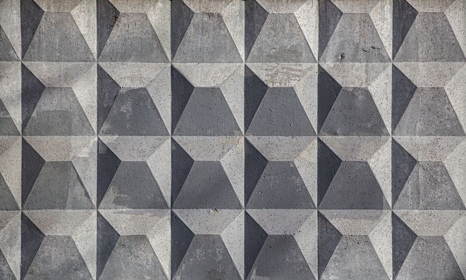 Grijze betonnen muur met ruwe textuur. Grijze betonnen muur met ruwe textuur.